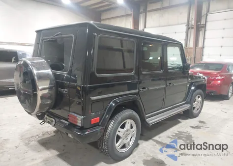 2002 Mercedes-Benz G 500 z USA, uszkodzony, nr VIN WDCYR49E52X128365